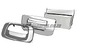 Choose Tailgate Handle Cover