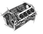 Choose Engine Bottom Block